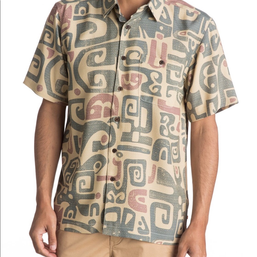 Quiksilver Waterman Olowalu Short Sleeve Shirt